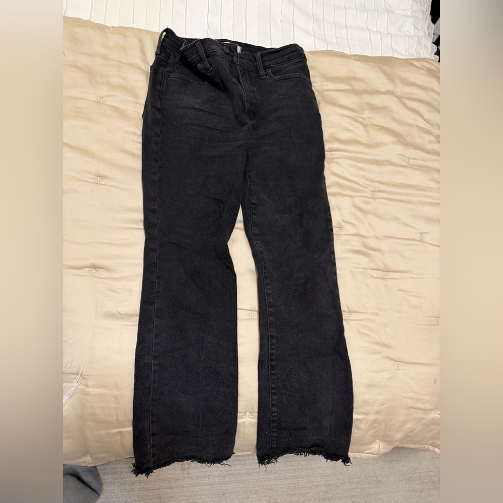 Black Women's High-Rise Cali-Demi boot Jeans